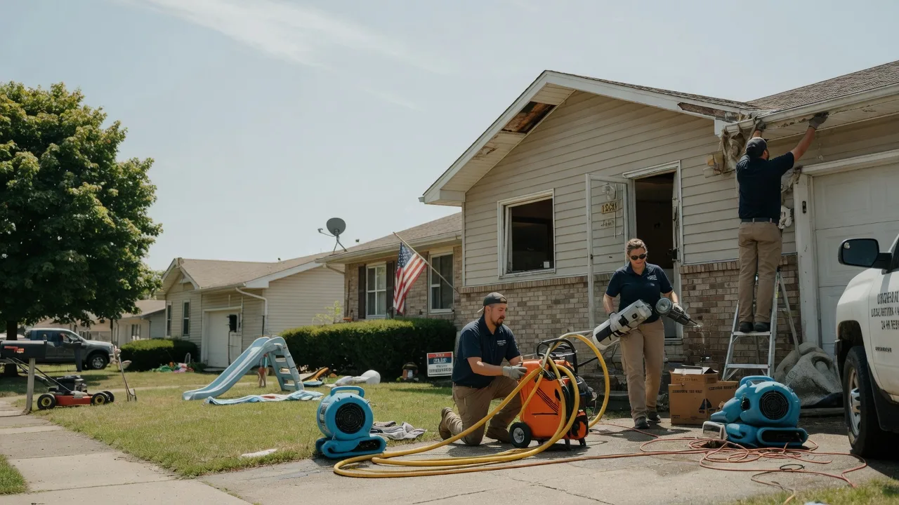 Water Damage Restoration in Ladoga, IN near me